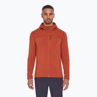 Bluza męska Rab Ascendor Light Hoody tuscan red