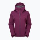Kurtka przeciwdeszczowa damska Rab Downpour Light mulberry