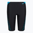 Jammery pływackie dziecięce Speedo Hyper Boom Logo Splice black/bolt
