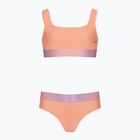 Strój pływacki dwuczęściowy dziecięcy Speedo Contrast Band Two Piece soft coral/miami lilac
