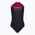 Strój pływacki jednoczęściowy damski Speedo Printed Hydrasuit black/fed red/chroma blue/white