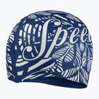 Czepek pływacki dziecięcy Speedo Printed Silicone ammonite blue/white