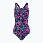 Strój pływacki jednoczęściowy damski Speedo HyperBoom Medalist pink/green
