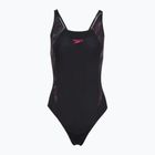 Strój pływacki jednoczęściowy damski Speedo HyperBoom Splice Muscleback black/electric pink