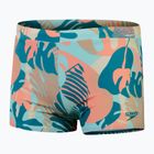 Bokserki pływackie męskie Speedo Escape Aquashort peacock/cupid coral/pale tan/fresh blue/sad taupe