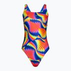 Strój pływacki jednoczęściowy damski Speedo Allover Digital Leaderback watermelon/flare pink/man peel/lemon drizzle