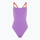 Strój pływacki jednoczęściowy damski Speedo Solid Tie Back sweet purple/watermelon