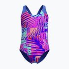 Strój pływacki jednoczęściowy dziecięcy Speedo Digital Allover Splashback cobalt pop