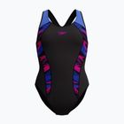 Strój pływacki jednoczęściowy damski Speedo Placement Laneback zoom boom placement/speedo black