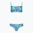Strój pływacki dwuczęściowy damski Speedo Printed Adjustable Thinstrap hapuna blue