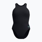 Strój pływacki jednoczęściwoy damski Speedo Racer Zip with Built in Swim Bra anthracite anthracite