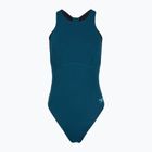 Strój pływacki jednoczęściowy damski Speedo Racer Zip with Built in Swim Bra dark teal