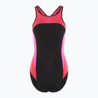 Strój pływacki jednoczęściowy damski Speedo High Neck Splice Cross Back raspberry fill