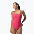 Strój pływacki jednoczęściowy damski Speedo Solid Racerback raspbery fill/vermilion/punch