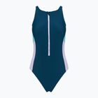 Strój pływacki jednoczęściowy damski Speedo Zip Colorblock dark teal