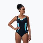 Strój pływacki jednoczęściowy damski Speedo Shaping Printed LunaElustre One Piece true navy/berry