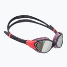 Okulary do pływania damskie Speedo Biofuse 2.0 Mirror vintage fog/steel/silver mirror