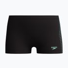 Bokserki pływackie dziecięce Speedo Plastisol Placement Aquashort black/alfalfa green