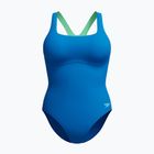 Strój pływacki jednoczęściowy damski Speedo Flex Band with Swim Bra lagoon blue