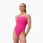 Strój pływacki jednoczęściowy damski Speedo FL Solid V-Back flare pink