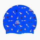 Czepek pływacki Speedo Printed Silicone speedo blue go full speedo swimmers