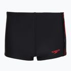Bokserki kąpielowe chłopięce Speedo Plastisol Placement Aquashort anthracite/hrr