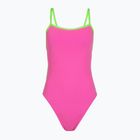 Strój pływacki jednoczęściowy damski Speedo Solid Tri neon flamingo