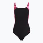 Strój pływacki jednoczęściowy damski Speedo Shaping LunaLustre Printed anthracite/ruby