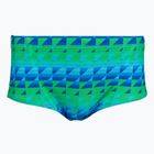 Bokserki pływackie męskie Speedo ML Printed 13.5 cm Brief quilted triangles/lagoon blue