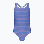 Strój kąpielowy jednoczęściowy dziecięcy Speedo Stripe Print Medalist periwinkle blue