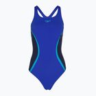 Strój pływacki jednoczęściowy damski Speedo Solid Splice Medalist sapphire/peacoat