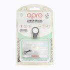 Ochraniacz szcęki Opro Lower Braces biały