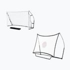 Bramka do piłki nożnej z rebounderem QuickPlay Kickster 2 in 1 240 x 150 cm white/black