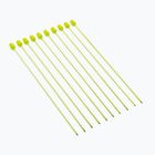 Tyczki treningowe QuickPlay Agility Poles 10 szt. green