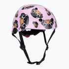 Kask rowerowy dziecięcy Hornit Pug pink/brown