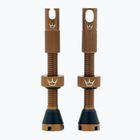 Zestaw wentyli presta Peaty's X Chris King MK2 Tubeless Valves 42 mm bourbon