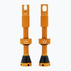 Zestaw wentyli presta Peaty's X Chris King MK2 Tubeless Valves 42 mm mango