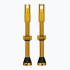 Zestaw wentyli presta Peaty's X Chris King MK2 Tubeless Valves 60 mm gold