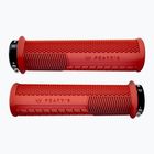 Chwyty kierownicy Peaty's Monarch Knurl Thick red