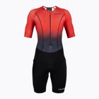 Kombinezon triathlonowy męski HUUB Commit Long Course Suit red/black