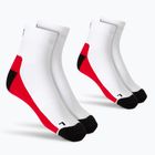 Skarpety HUUB Running Sock 2 pary white/red/grey