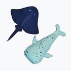 Zabawka do pływania Splash About Snippets Stingray&Whale 2 szt. stingrey/whale