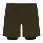 Spodenki treningowe męskie FUMETSU Origins Dual Layer khaki