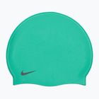 Czepek pływacki dziecięcy Nike Solid Silicone green shock