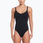 Strój pływacki jednoczęściowy damski Nike Essential V-Neck black