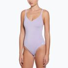 Strój pływacki jednoczęściowy damski Nike Essential V-Neck hydrangeas