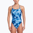 Strój pływacki jednoczęściowy damski Nike Hydrastrong Cutout blue