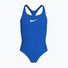 Strój pływacki jednoczęściowy dziecięcy Nike Essential Racerback blue crystal