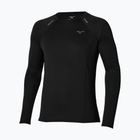 Longsleeve do biegania męski Mizuno Active Dryaeroflow black