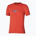 Koszulka do biegania męska Mizuno Core Runbird Short Sleeve Tee orange